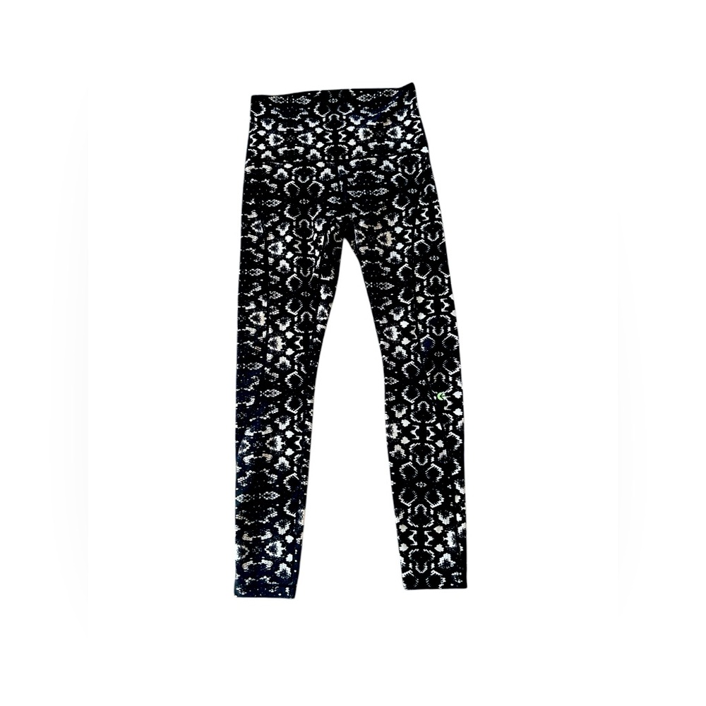 Ethika snake print high waisted leggings (size Large)